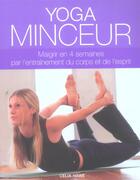 Couverture du livre « Yoga minceur » de Celia Hawe aux éditions Saint-jean Editeur