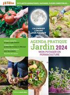 Couverture du livre « Agenda pratique du jardin (édition 2024) » de Sandra Lefrancois aux éditions Marie-claire