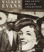 Couverture du livre « Walker evans-the getty museum collection » de Keller Judith aux éditions Thames & Hudson