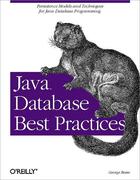 Couverture du livre « Java database best practices » de George Reese aux éditions O'reilly Media