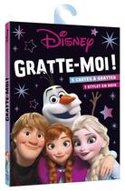 Couverture du livre « Disney - gratte-moi ! - mini pochette - elsa et autres heros disney » de  aux éditions Disney Hachette