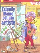 Couverture du livre « Calamity mamie est une artiste » de Almeras/Joos aux éditions Nathan