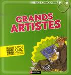 Couverture du livre « Grands artistes » de Caroline Larroche aux éditions Nathan