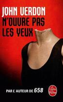 Couverture du livre « N'ouvre pas les yeux » de John Verdon aux éditions Le Livre De Poche