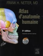 Couverture du livre « Atlas d'anatomie humaine (5e édition) » de Frank H. Netter aux éditions Elsevier-masson