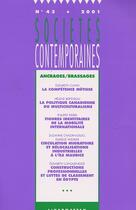 Couverture du livre « Societes Contemporaines T.43 ; Ancrages/Brassages » de Societes Contemporaines aux éditions L'harmattan