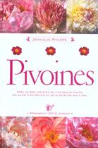 Couverture du livre « Pivoines » de Jean-Luc Riviere aux éditions Marabout