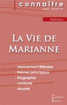 Couverture du livre « La vie, de Marianne de Marivaux » de Pierre De Marivaux aux éditions Editions Du Cenacle