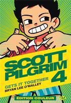 Couverture du livre « Scott Pilgrim t.4 : gets it together » de Bryan Lee O'Malley aux éditions Hicomics