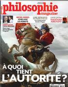 Couverture du livre « Philosophie magazine n 112 a quoi tient l'autorite septembre 2017 » de  aux éditions Philo Revue