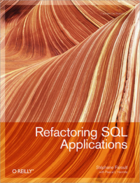 Couverture du livre « Refactoring SQL applications » de Stephane Faroult aux éditions O'reilly Media