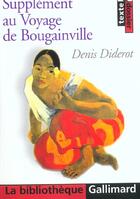 Couverture du livre « Supplément au voyage de Bougainville » de Denis Diderot aux éditions Gallimard