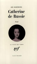 Couverture du livre « Catherine de russie » de Zoe Oldenbourg aux éditions Gallimard (patrimoine Numerise)