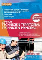 Couverture du livre « Technicien territorial ; technicien principal ; catégorie B ; (édition 2015/2016) » de Laurence Breus-Gongora aux éditions Foucher