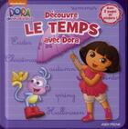 Couverture du livre « Découvre le temps avec Dora » de  aux éditions Albin Michel