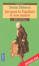 Couverture du livre « Jacques le fataliste et son maître » de Denis Diderot aux éditions Pocket