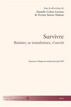 Couverture du livre « Survivre ; résister, se transformer, s'ouvrir » de  aux éditions Hermann