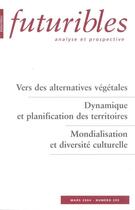 Couverture du livre « Vers des alternatives végétales » de Chopplet/Thomas aux éditions Futuribles