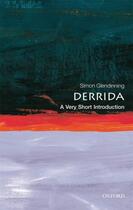 Couverture du livre « Derrida: A Very Short Introduction » de Glendinning Simon aux éditions Oup Oxford