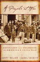 Couverture du livre « A People at War: Civilians and Soldiers in America's Civil War » de Sheriff Carol aux éditions Oxford University Press Usa