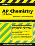 Couverture du livre « CliffsAP Chemistry, 4th Edition » de Bobrow Test Preparation Services Amy aux éditions Houghton Mifflin Harcourt