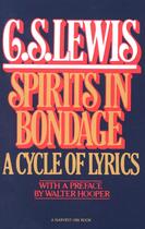 Couverture du livre « Spirits In Bondage » de Clive-Staples Lewis aux éditions Houghton Mifflin Harcourt