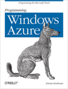 Couverture du livre « Programming Windows Azure » de Sriram Krishnan aux éditions O'reilly Media