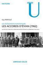 Couverture du livre « Les accords d'Evian (1962) » de Guy Perville aux éditions Armand Colin