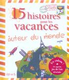 Couverture du livre « 15 histoires pour les vacances autour du monde » de  aux éditions Fleurus