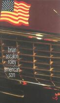 Couverture du livre « American son » de Brian Ascalon Roley aux éditions Christian Bourgois