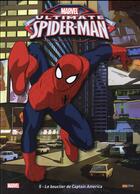 Couverture du livre « Ultimate Spider-Man t.5 ; le bouclier de Captain America » de  aux éditions Panini