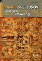 Couverture du livre « Snorri Sturluson ; le plus grand écrivain Islandais du Moyen Age » de Regis Boyer aux éditions Orep