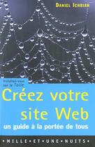 Couverture du livre « Creez Votre Site Web » de Daniel Ichbiah aux éditions Fayard