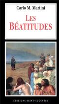 Couverture du livre « Les Béatitudes » de Carlo Maria Martini aux éditions Saint Augustin