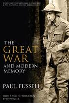 Couverture du livre « The great war and modern memory » de Paul Fussell aux éditions Editions Racine