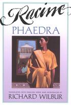 Couverture du livre « Phaedra, by Racine » de Richard Wilbur aux éditions Houghton Mifflin Harcourt