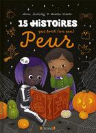 Couverture du livre « 15 histoires qui font (un peu) peur » de Anne Kalicky et Amelie Videlo aux éditions Grund