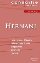 Couverture du livre « Hernani, de Victor Hugo » de  aux éditions Editions Du Cenacle