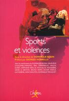 Couverture du livre « Sports et violences » de Georges Vigarello aux éditions Chiron