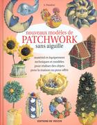 Couverture du livre « Nouveaux modeles de patchwork sans aiguilles » de Prandoni aux éditions De Vecchi