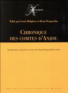 Couverture du livre « Chronique des comtes d'Anjou » de Gerard Jacquin aux éditions Pu De Rennes