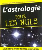 Couverture du livre « Astrologie Pour Les Nuls » de Idg aux éditions First