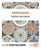 Couverture du livre « Lettres persanes » de Montesquieu aux éditions Lizzie