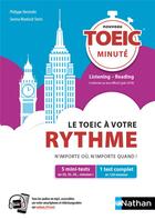 Couverture du livre « Toeic minute (livre + nathan live) - 2019 » de  aux éditions Nathan