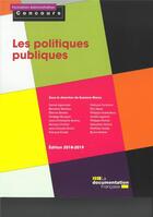 Couverture du livre « Les politiques publiques » de Suzanne Maury aux éditions Documentation Francaise