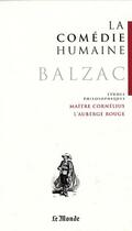 Couverture du livre « La comédie humaine t.21 ; maître Cornélius, l'auberge rouge » de Honoré De Balzac aux éditions Garnier Editions