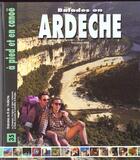 Couverture du livre « Balades en ardeche » de Landrin/Pierre aux éditions Creations Du Pelican