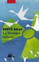 Couverture du livre « Montagne radieuse » de Sokyu Genyu aux éditions Editions Philippe Picquier