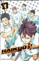 Couverture du livre « Haikyu !! les as du volley Tome 17 » de Haruichi Furudate aux éditions Crunchyroll