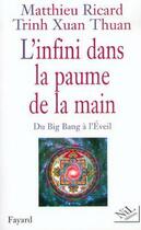 Couverture du livre « L'infini dans la paume de la main ; du Big Bang à l'Eveil » de Matthieu Ricard et Trin Xuan-Thuan aux éditions Nil Editions